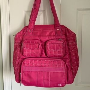 Pink Lug bag